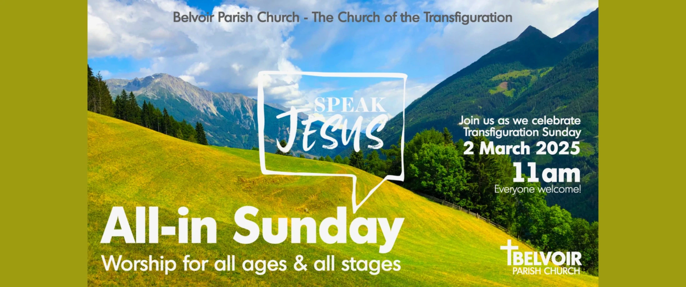 Belvoir Parish 'Speak Jesus'