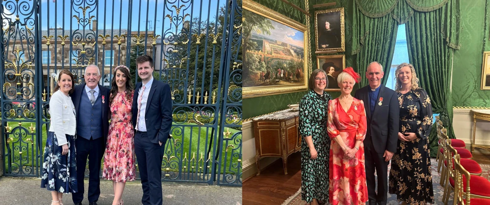 BEMs presented at Hillsborough Castle