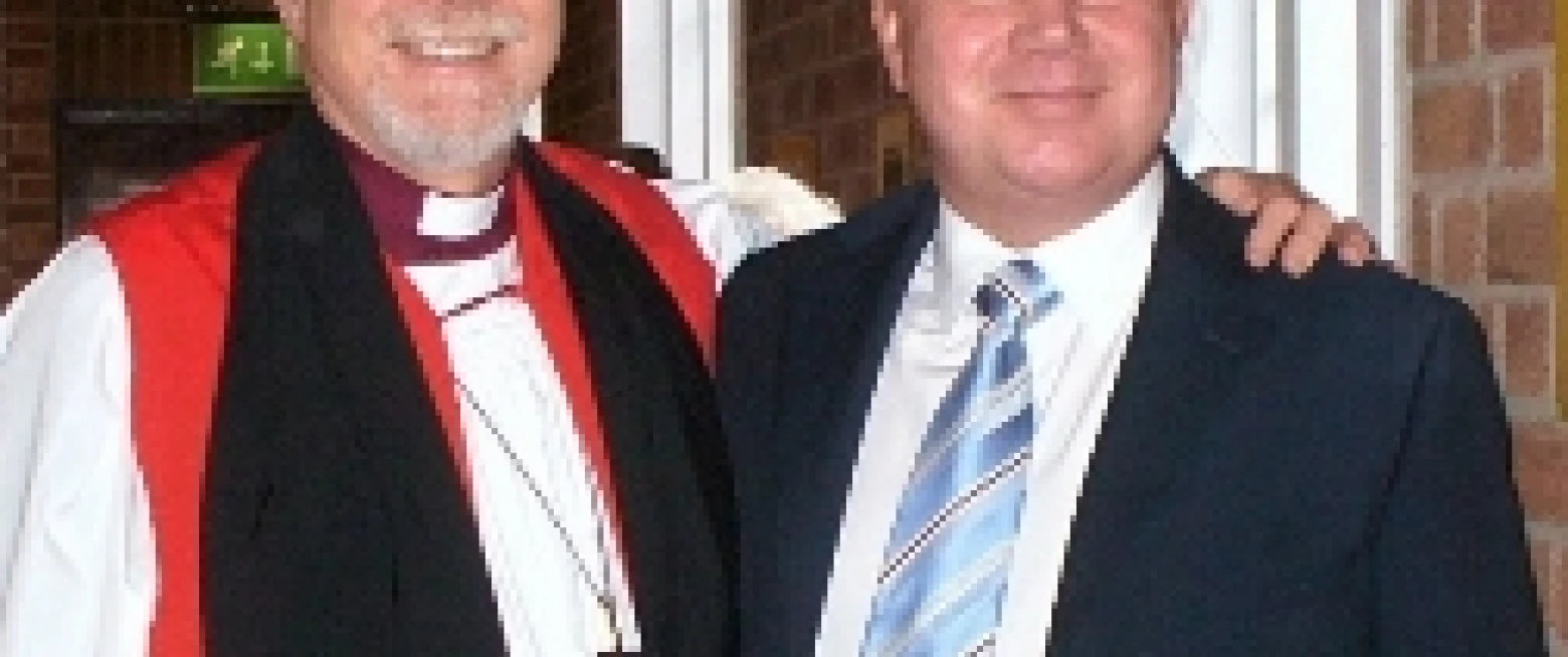 Bishop returns to his parish roots
