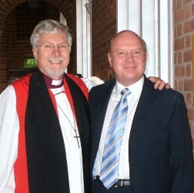 Bishop returns to his parish roots