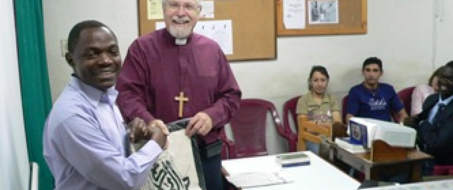 Bishop Harold leads Clergy Retreat on the edge of the Western Desert