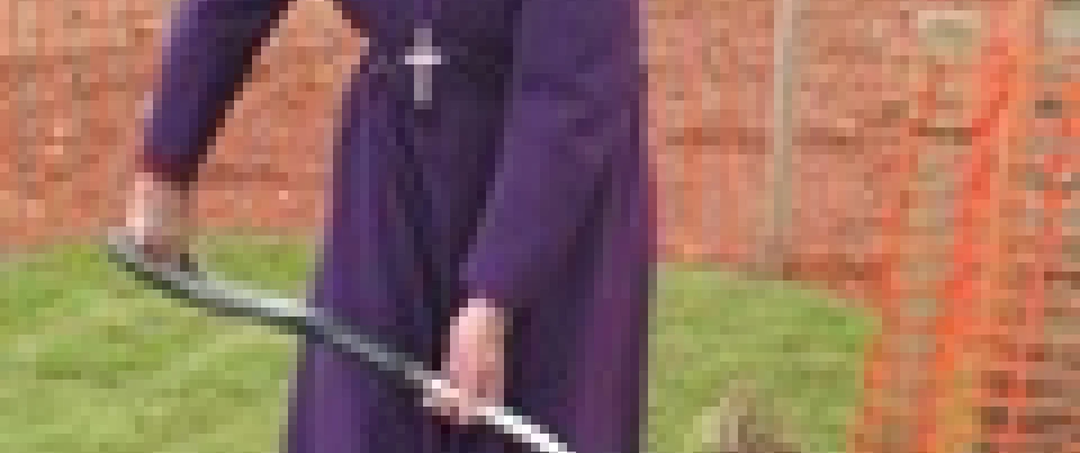Bishop cuts first sod at Seagoe