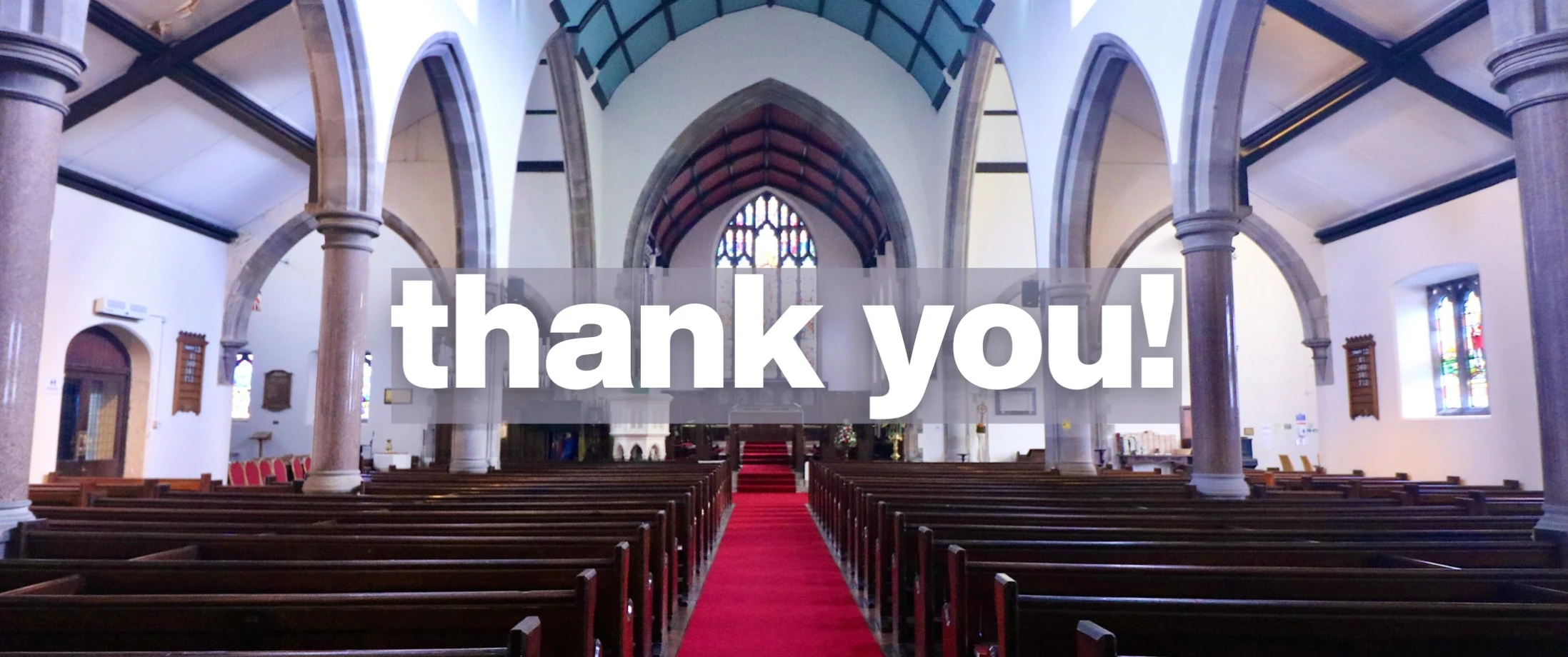 Bible Week offering for Ballymacarrett - thank you!