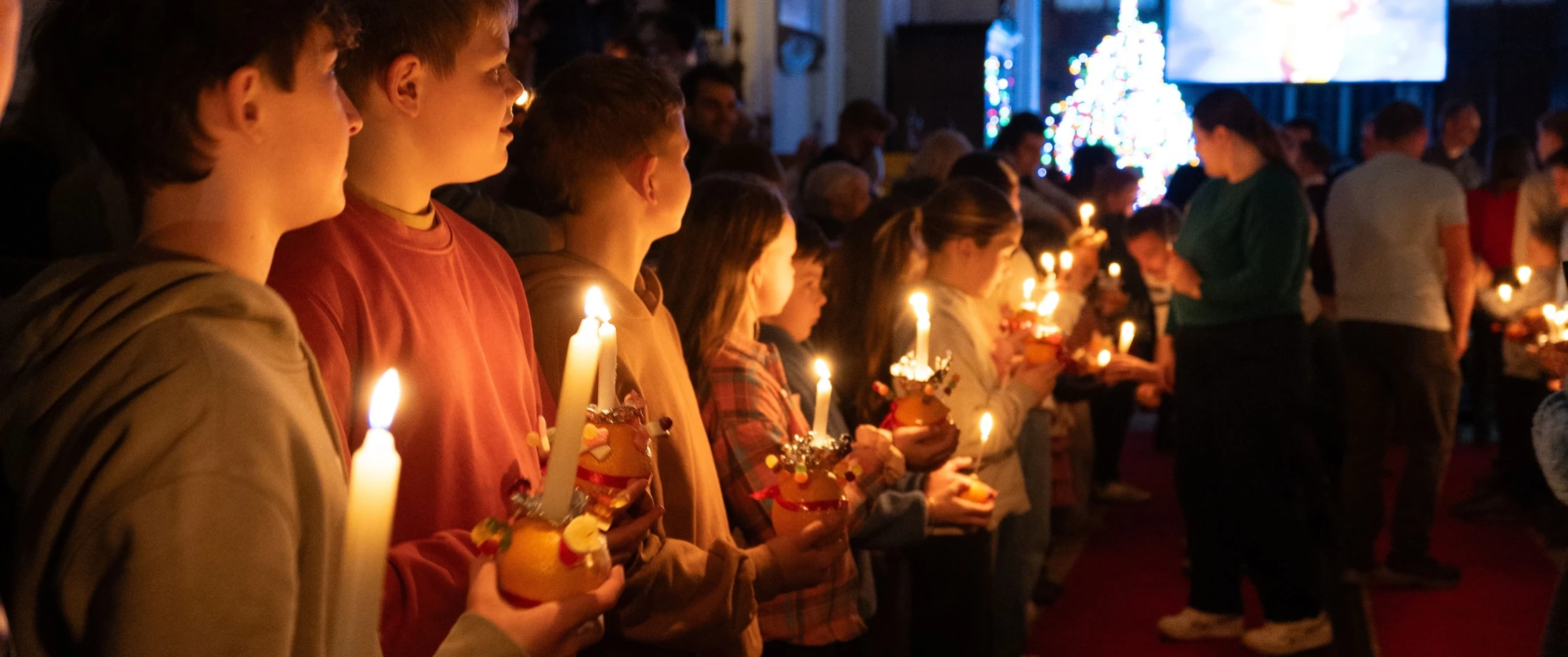 Hillsborough Christingle Service packed to capacity
