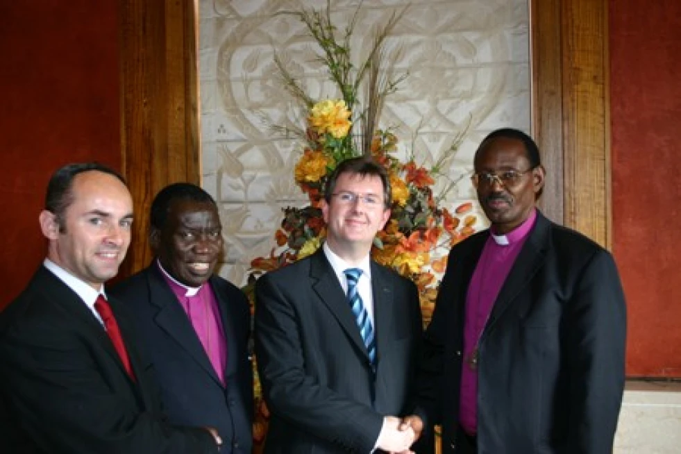 MLA takes conference group on Stormont visit