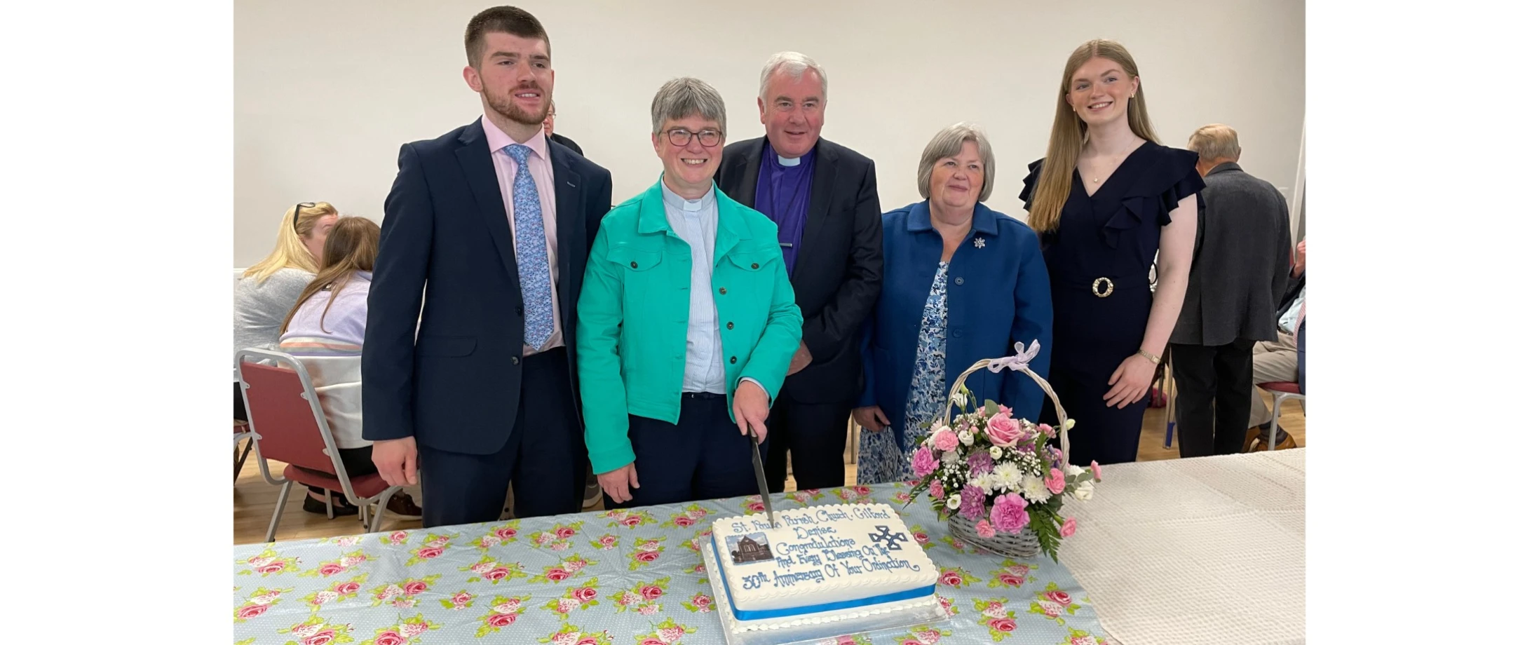 St Paul's Gilford celebrate their Vicar