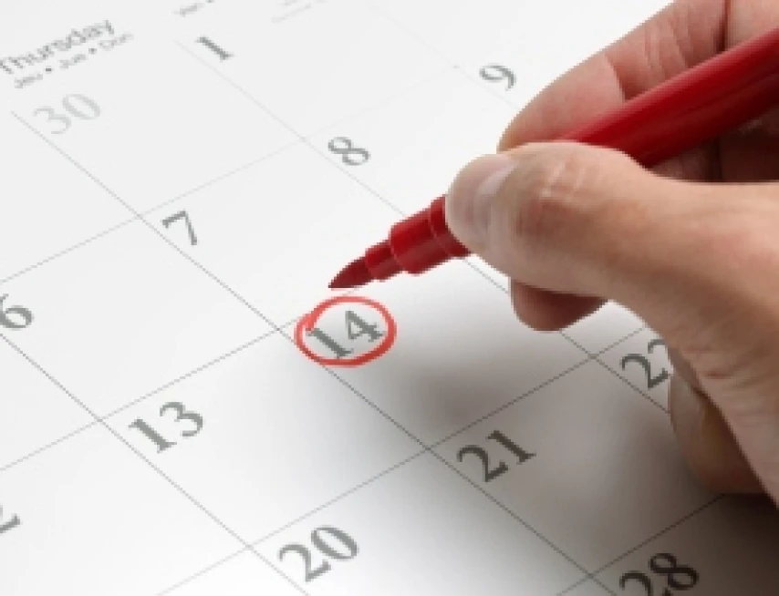 Dates for your diary in 2015