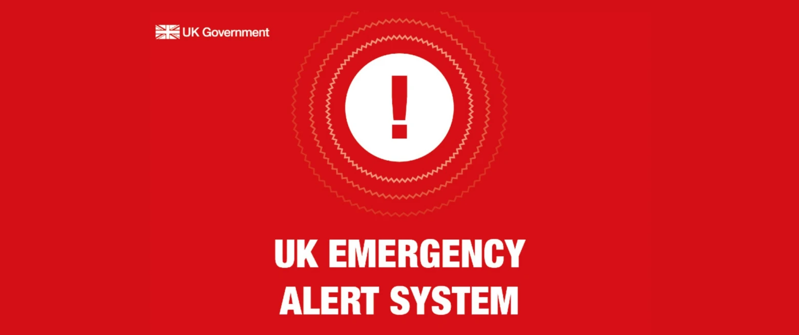 UK Emergency Alert Test this Sunday