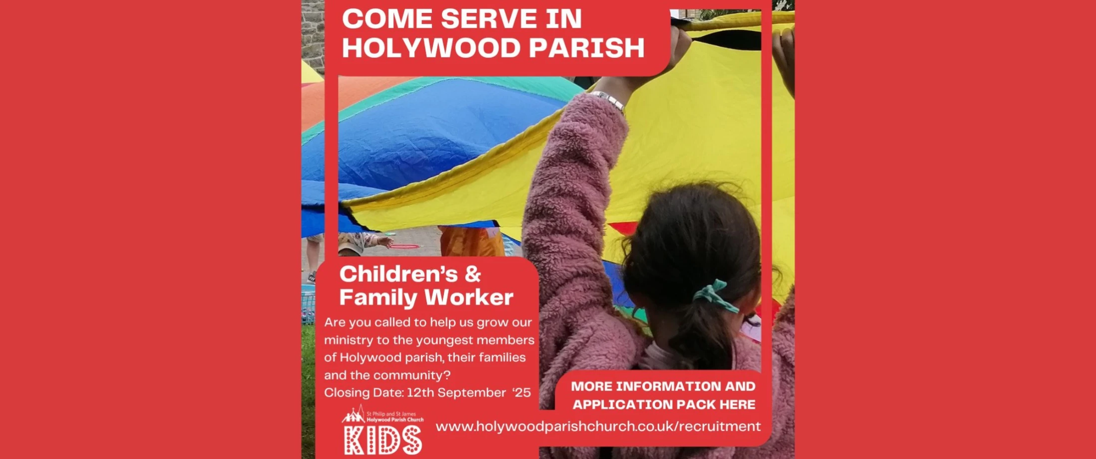 Children’s and Family Worker, Holywood Parish Church