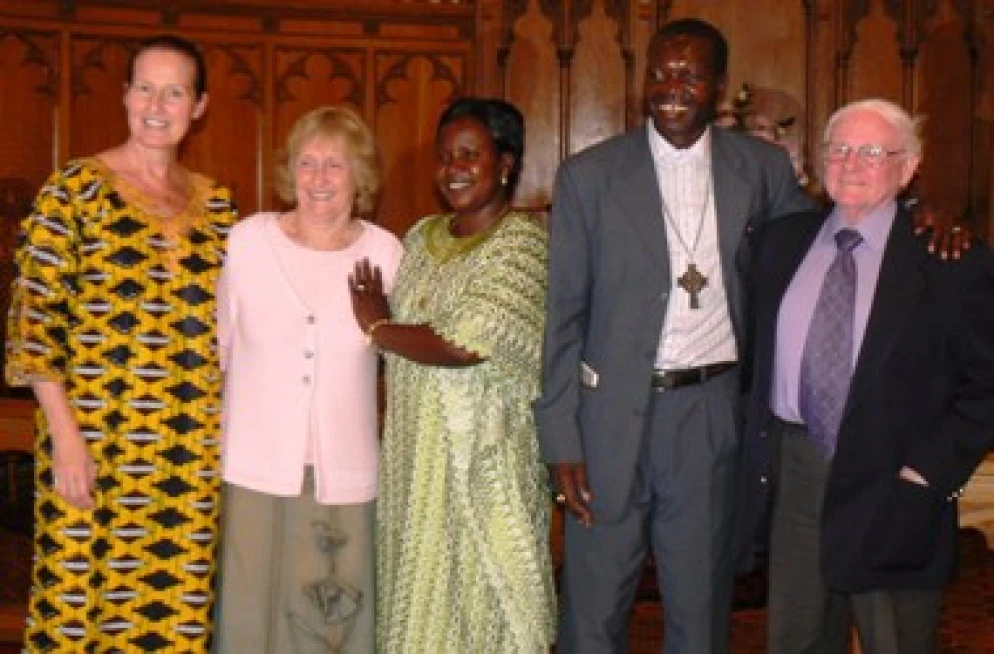 Bishop Justin visits Dromore Cathedral