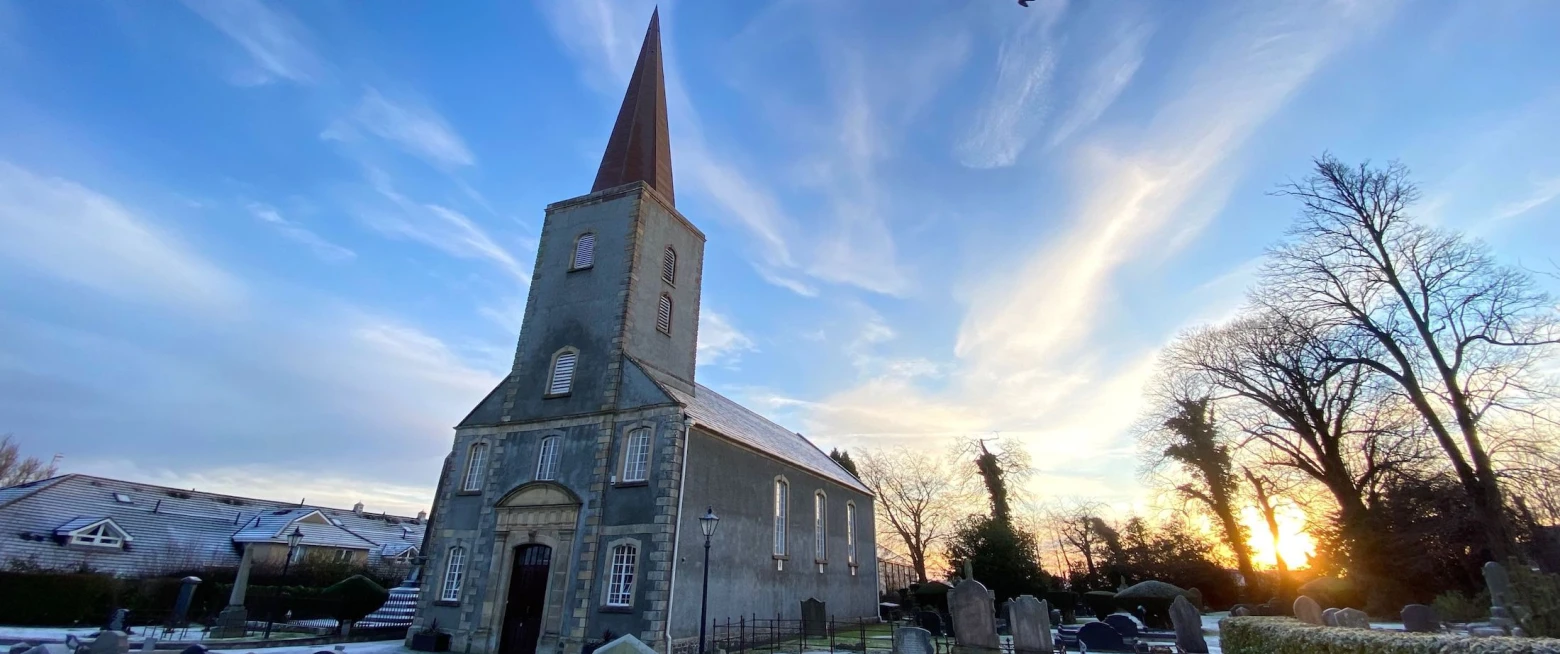 Radio broadcast from Moira Parish