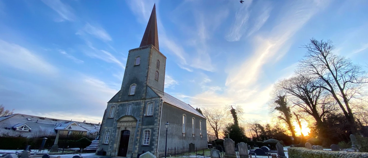 Radio broadcast from Moira Parish