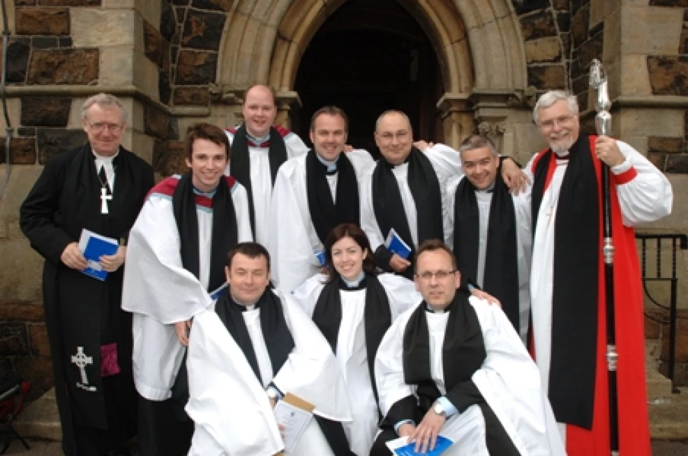Bishop ordains priests and deacons