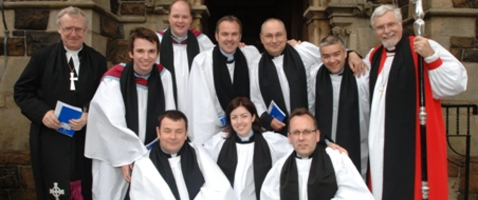 Bishop ordains priests and deacons