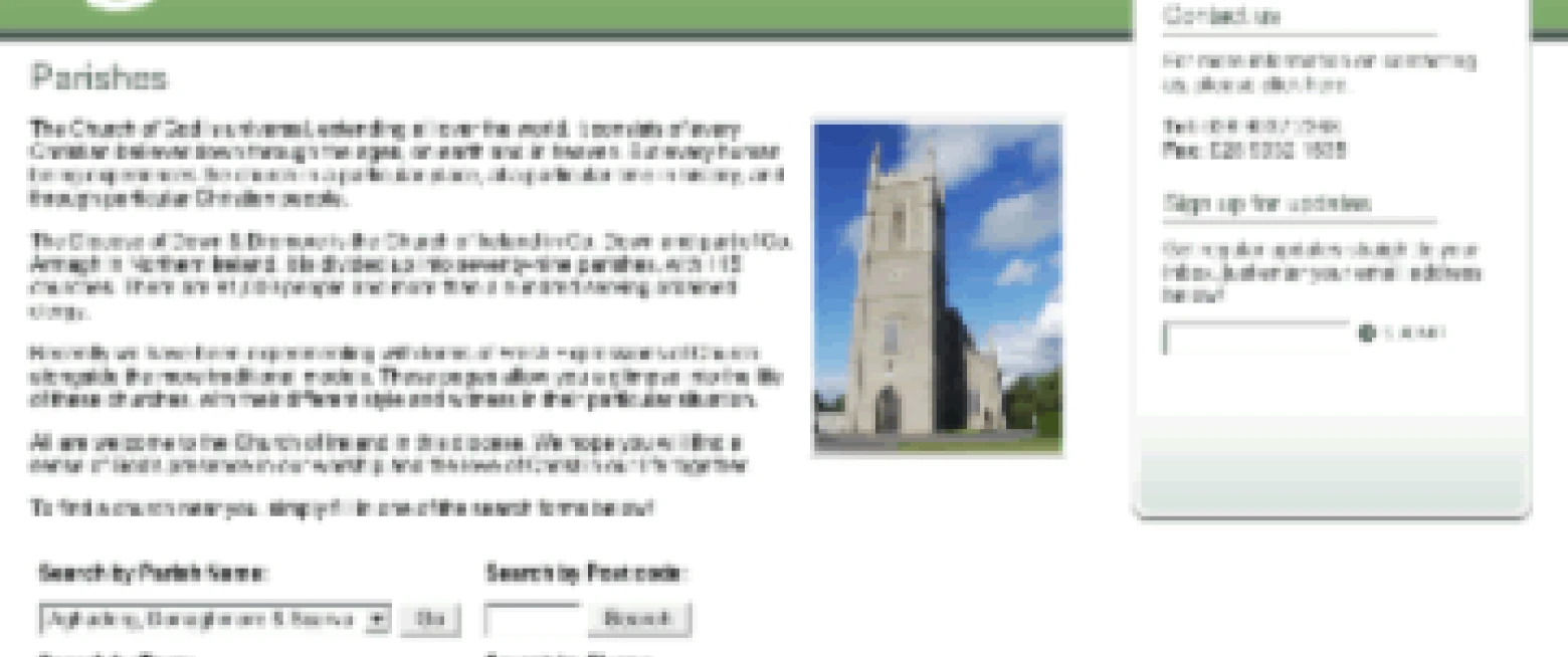 2007 parish website competition