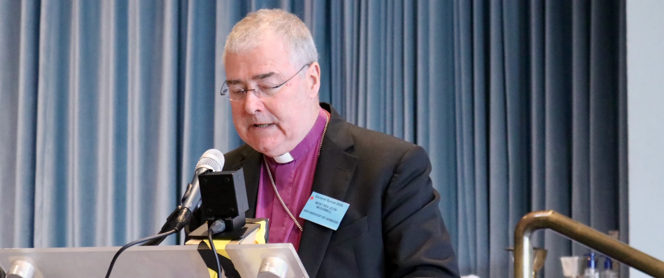 Archbishop McDowell addresses General Synod 2026