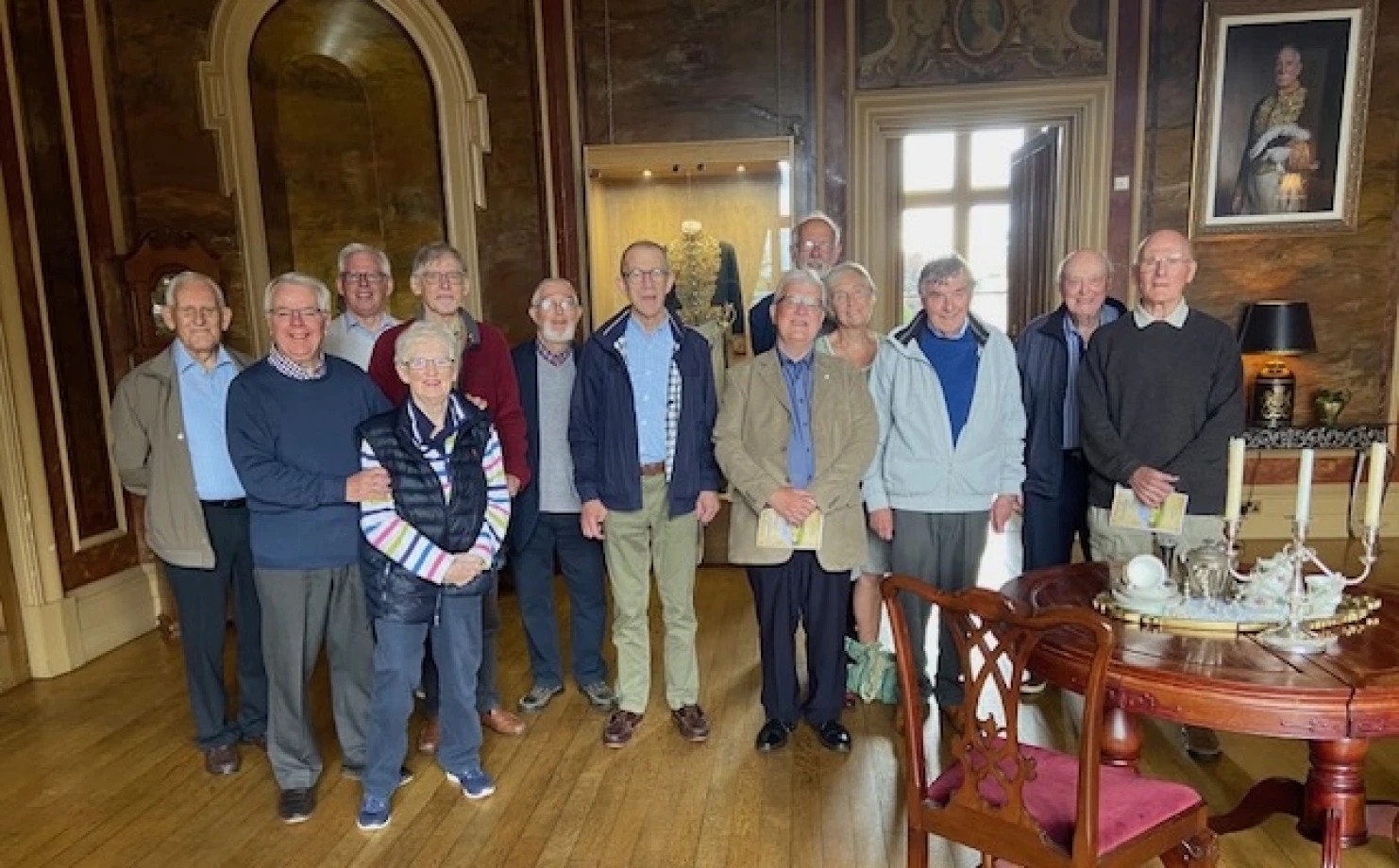 Retired Clergy Association (NI) and guests visit Brownlow House