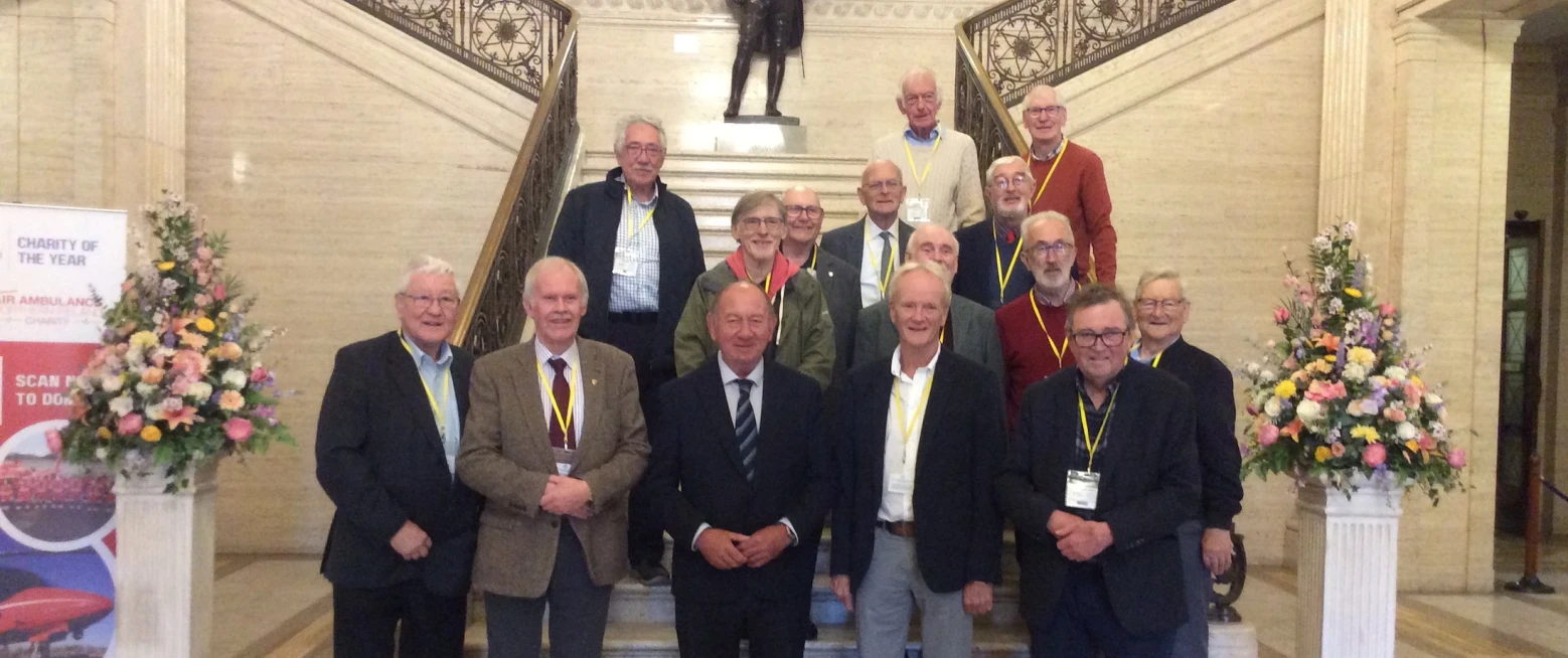 Retired clergy group visit Parliament Buildings