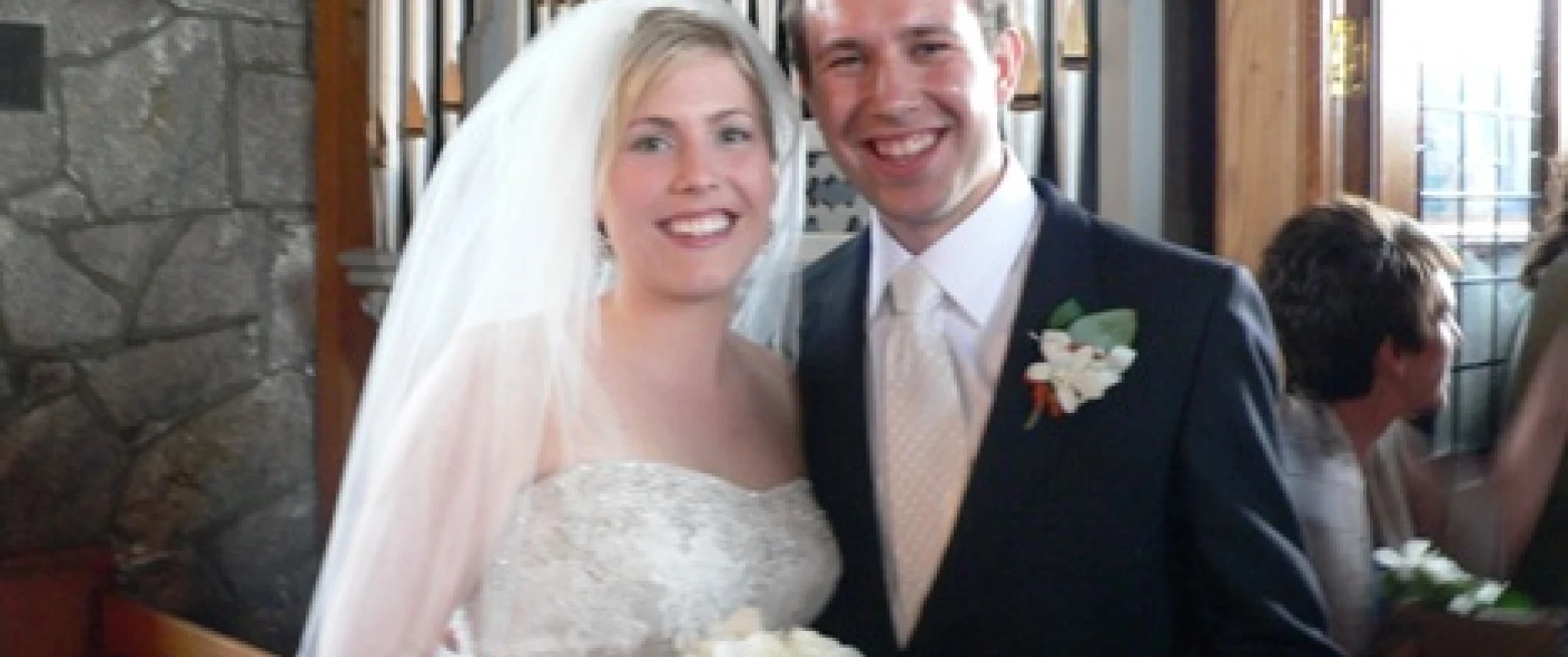 Congratulations to Robbie and Samara