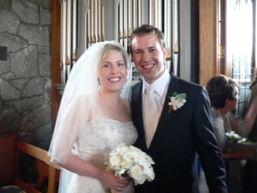 Congratulations to Robbie and Samara