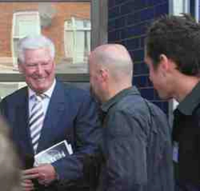 Willowfield's double celebration