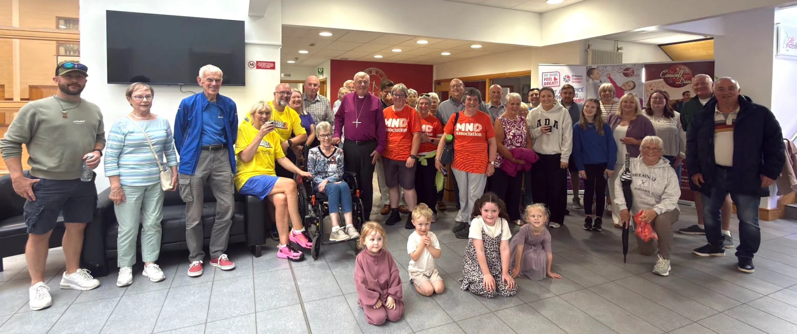 Archdeacon Mark completes his fundraising challenge
