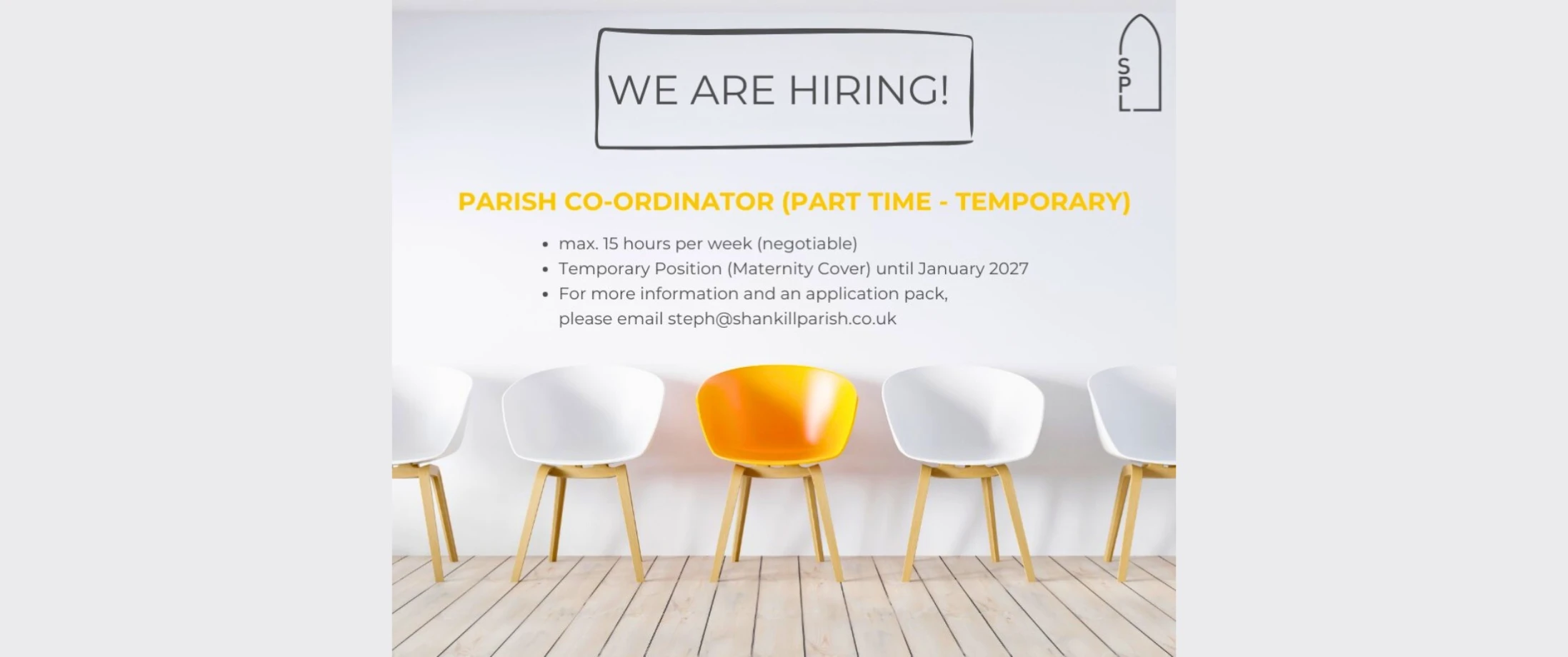 Parish Coordinator (part-time, temporary)