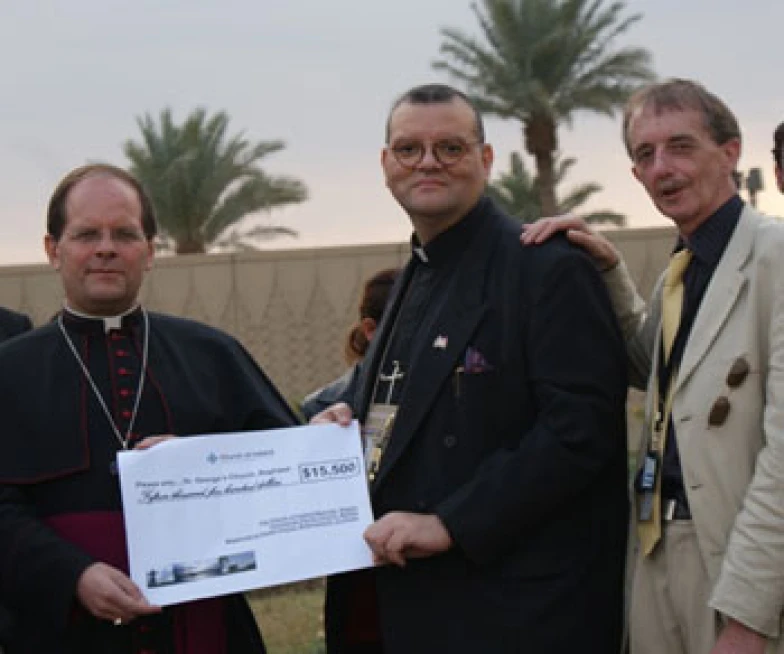 Church of Ireland supports St George's Clinic, Baghdad