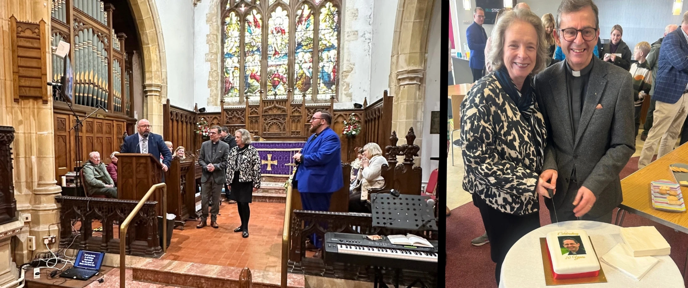 Seagoe mark 20 years of Terence's ministry