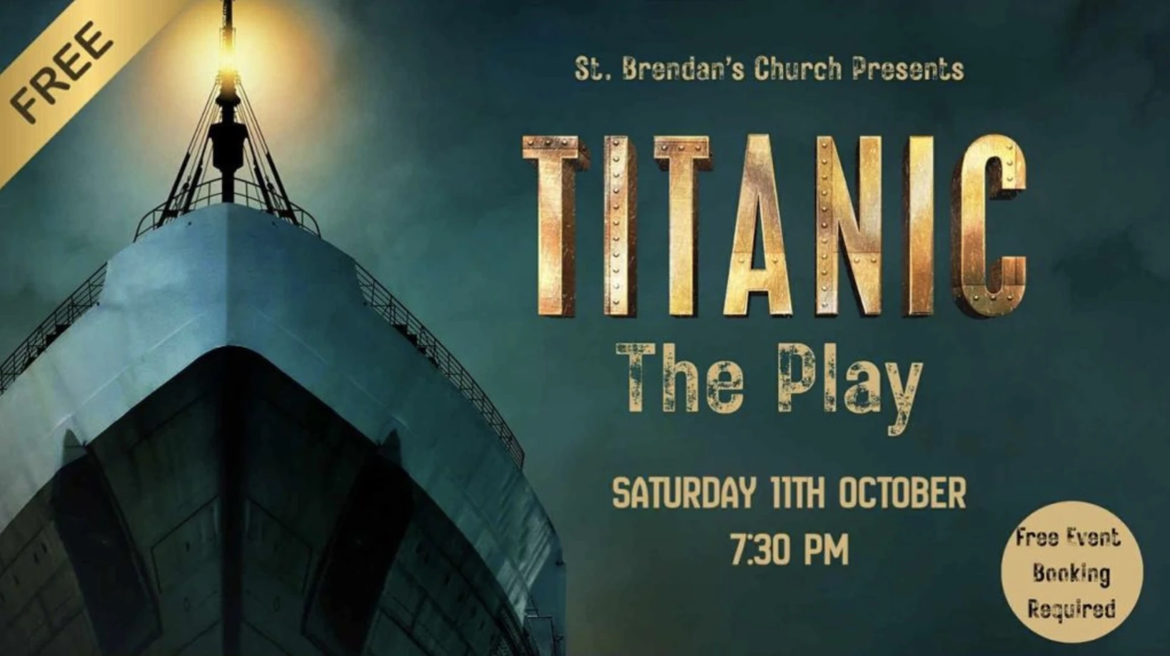 Titanic play in St Brendan's this Saturday