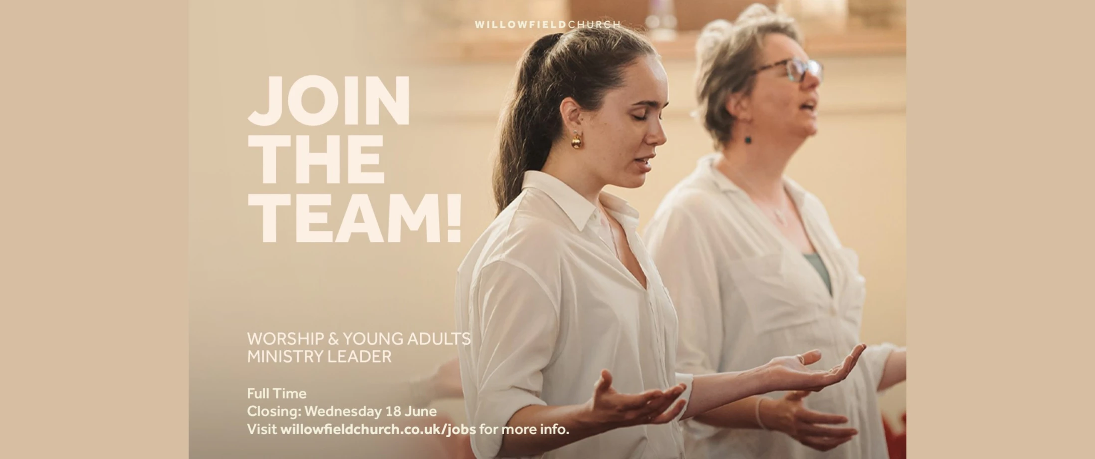 Worship and Young Adults Ministry Leader