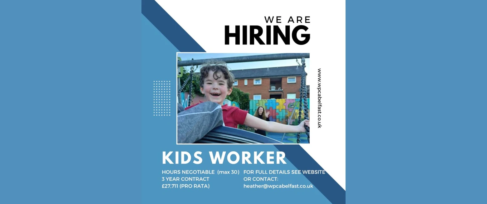 Vacancy for a Kids Worker (WPCA)