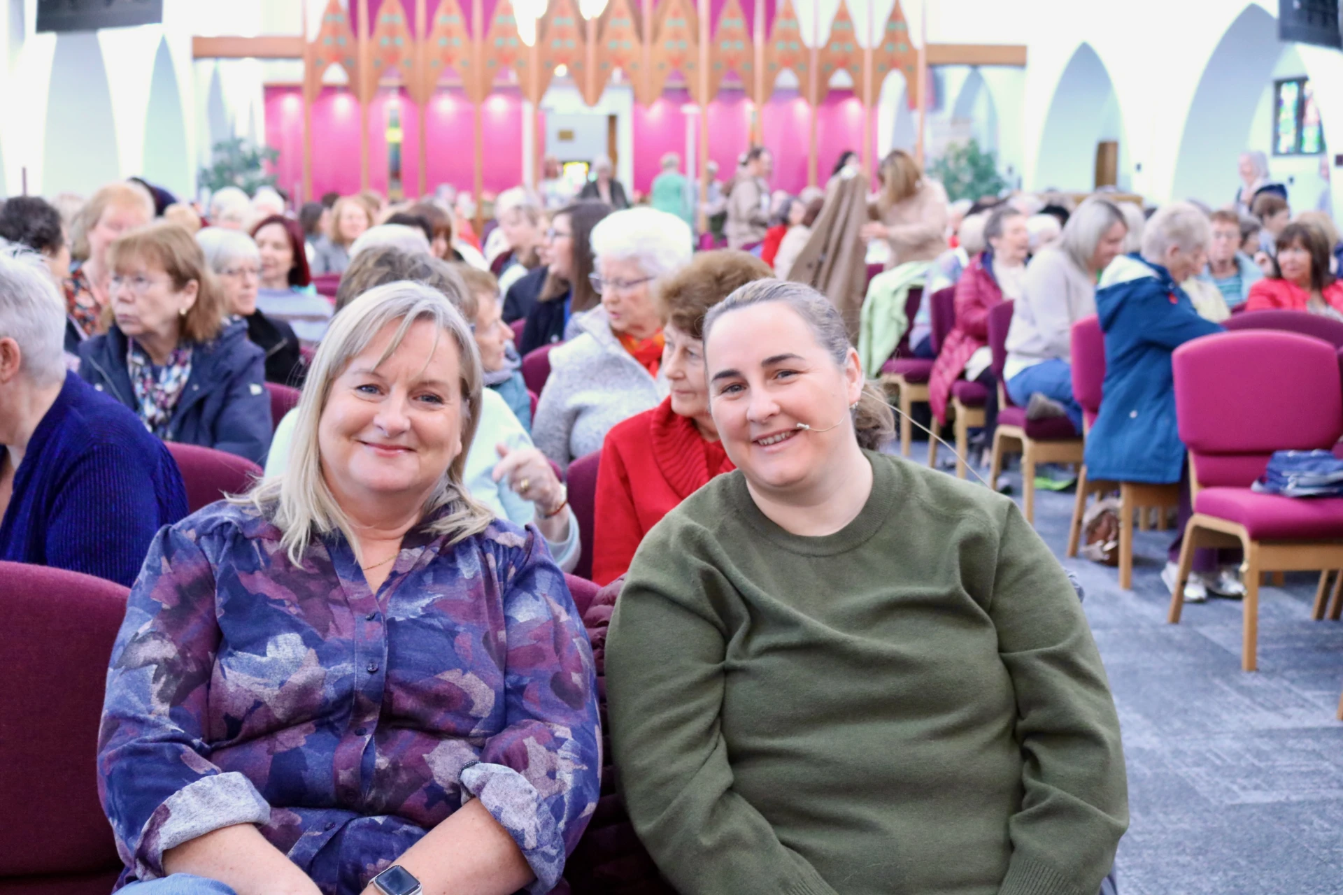 Our speakers Ali and Natalie