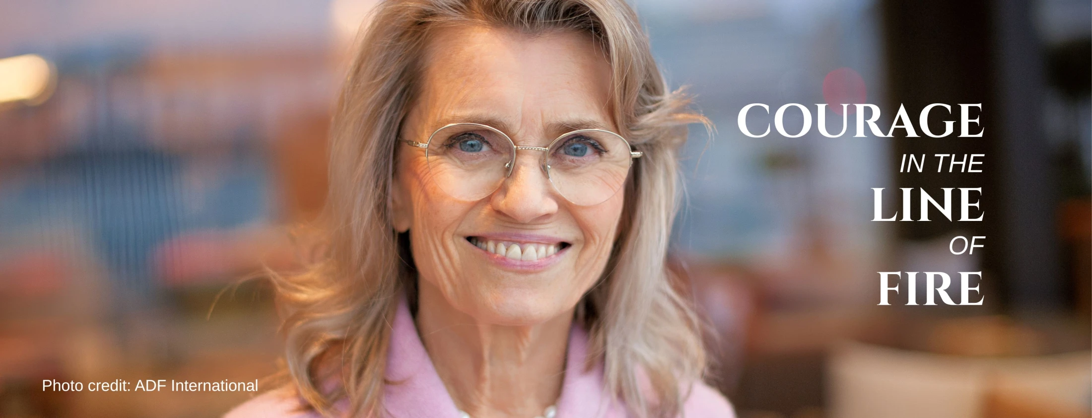 Courageous speaker will join us on St Patrick's Day