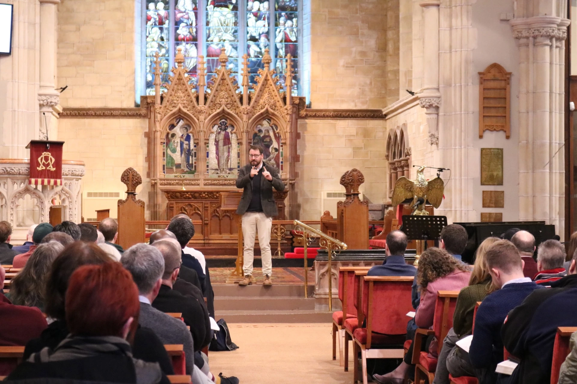 Pastor John shares the story of Noddfa Church