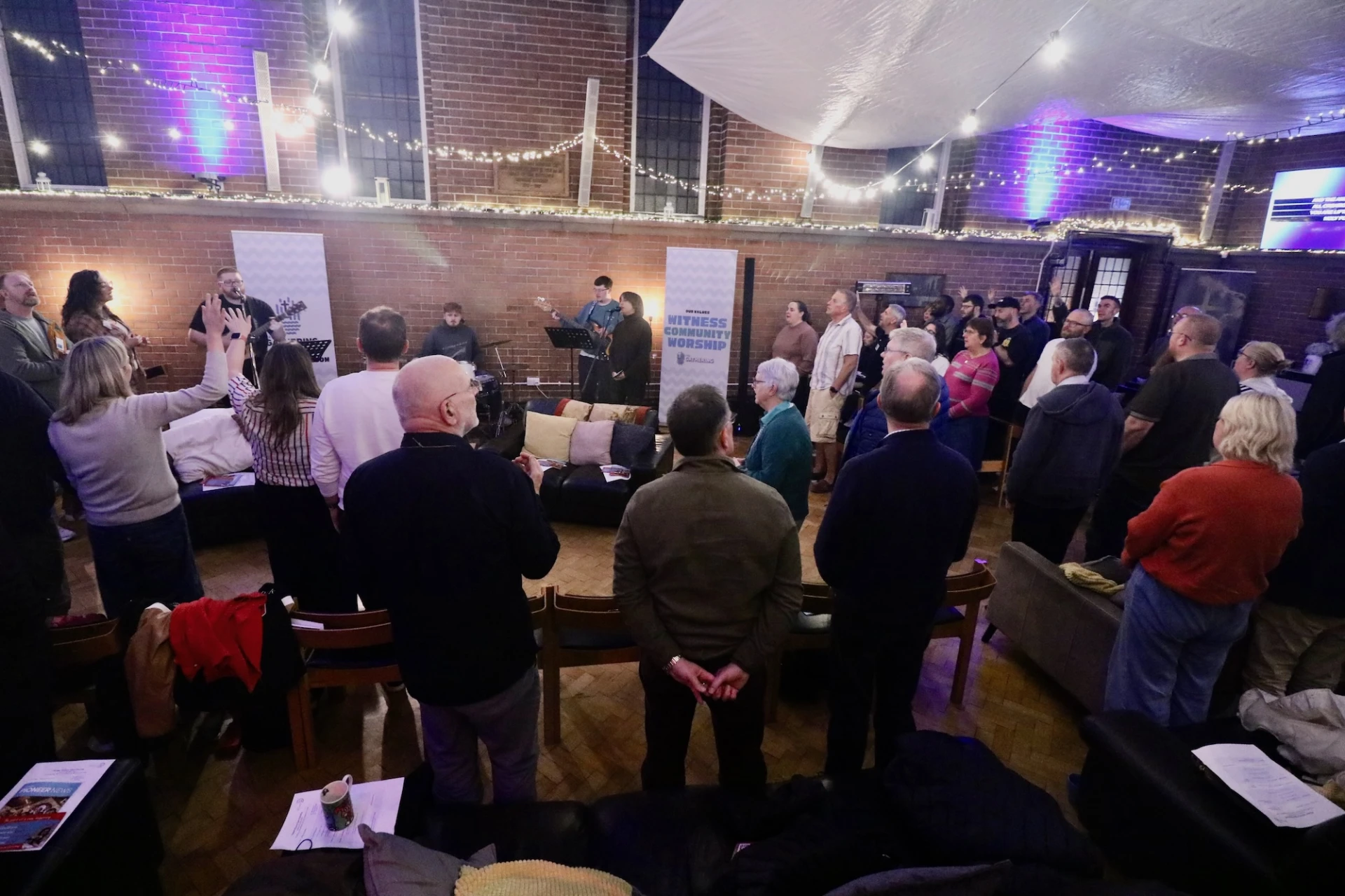 Worshipping together in The Gathering
