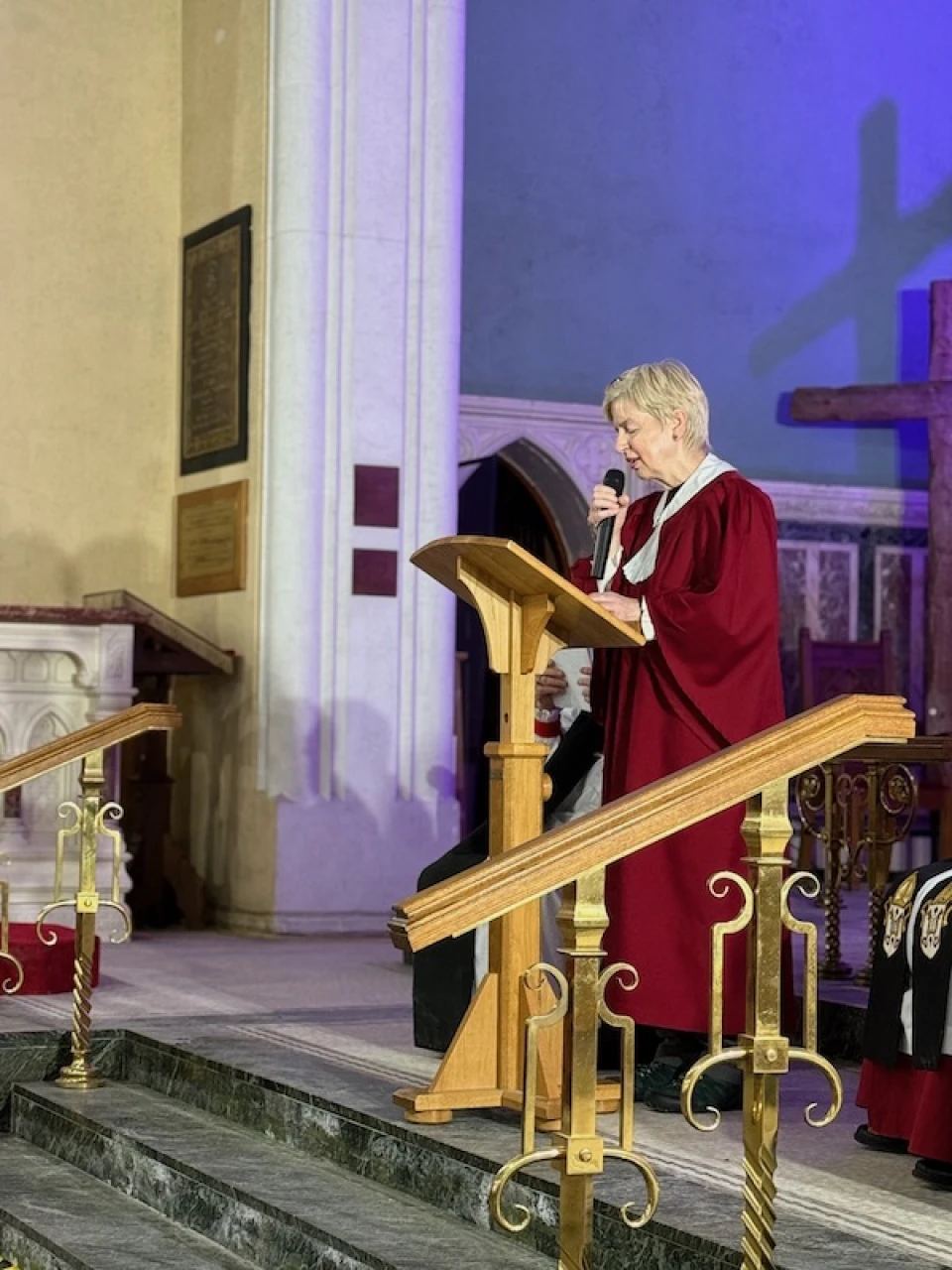 Prayers led by Christine Connolly