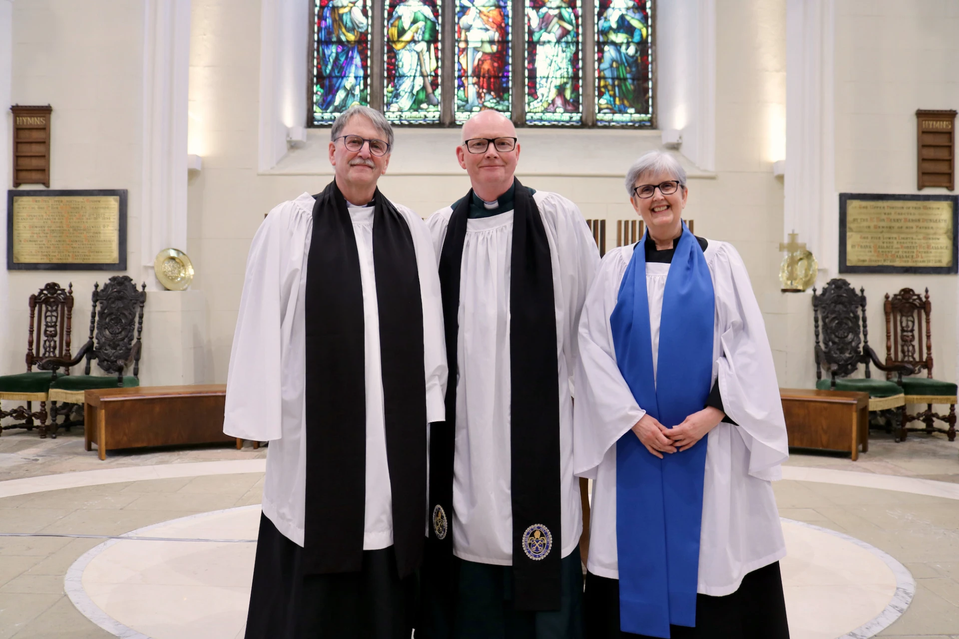 Preacher, Revd Noel Gordon and Diocesan Reader, Wendy Jenkins who led the intercessions