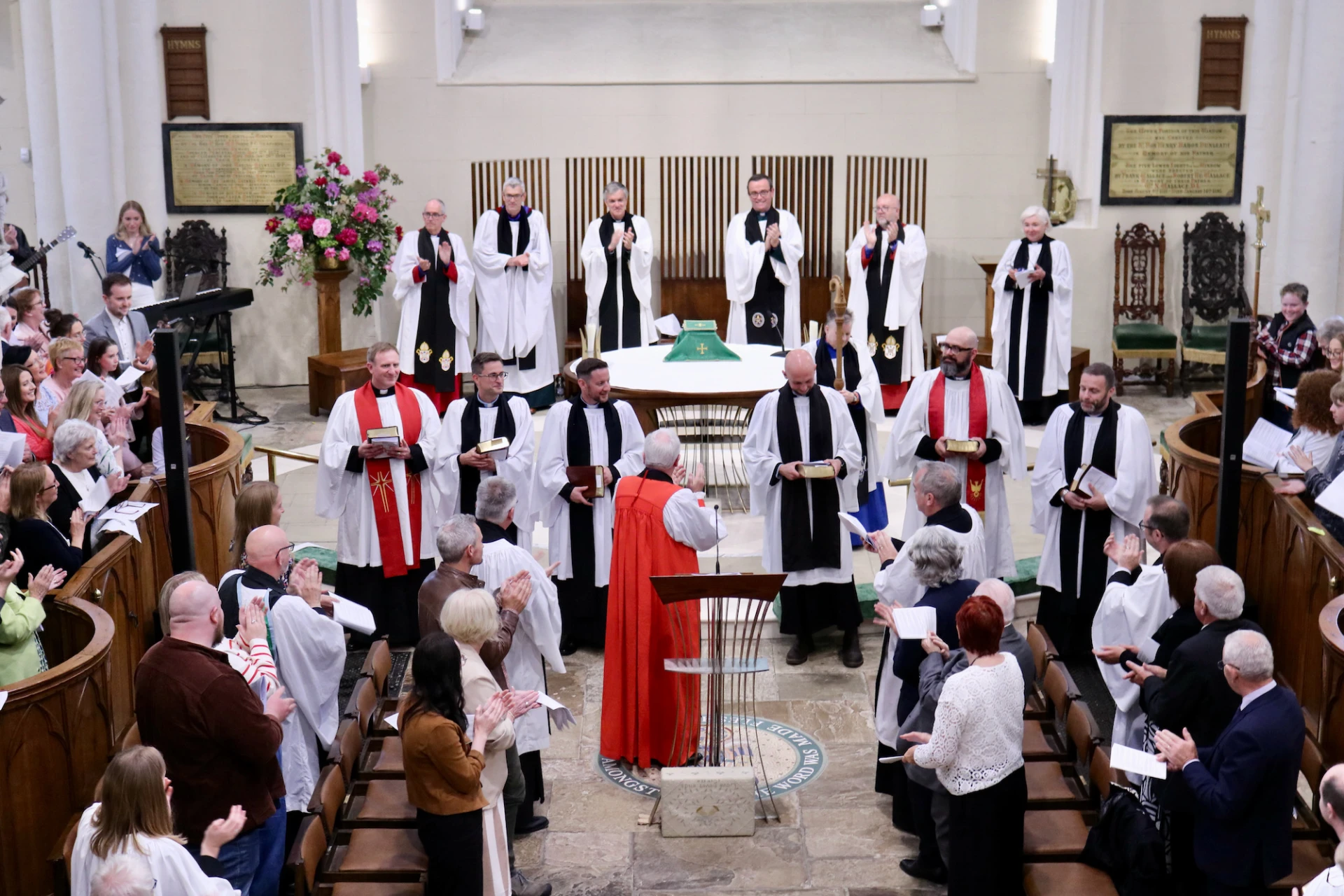 Presbyters welcomed by acclamation