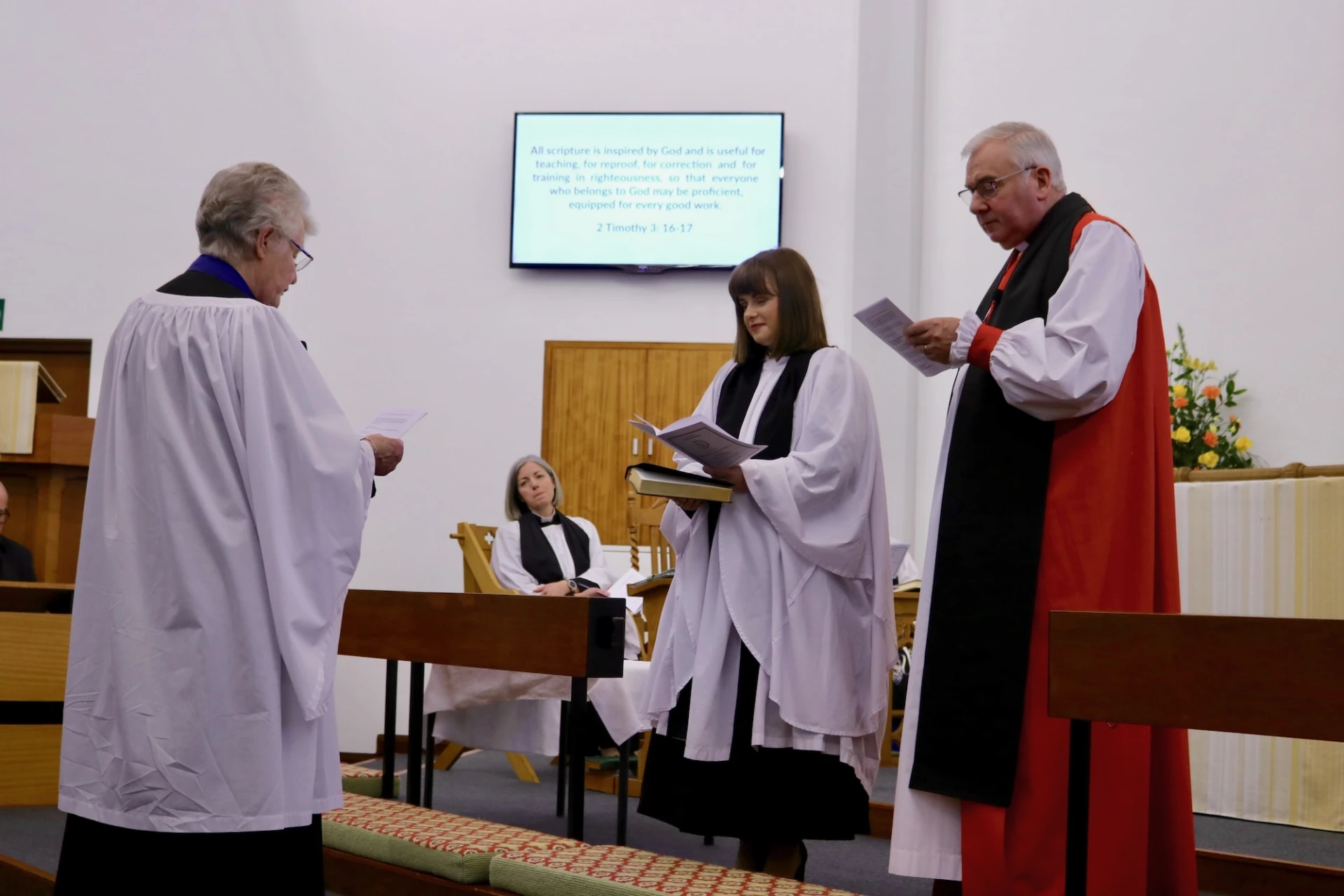 Presentation of a Bible
