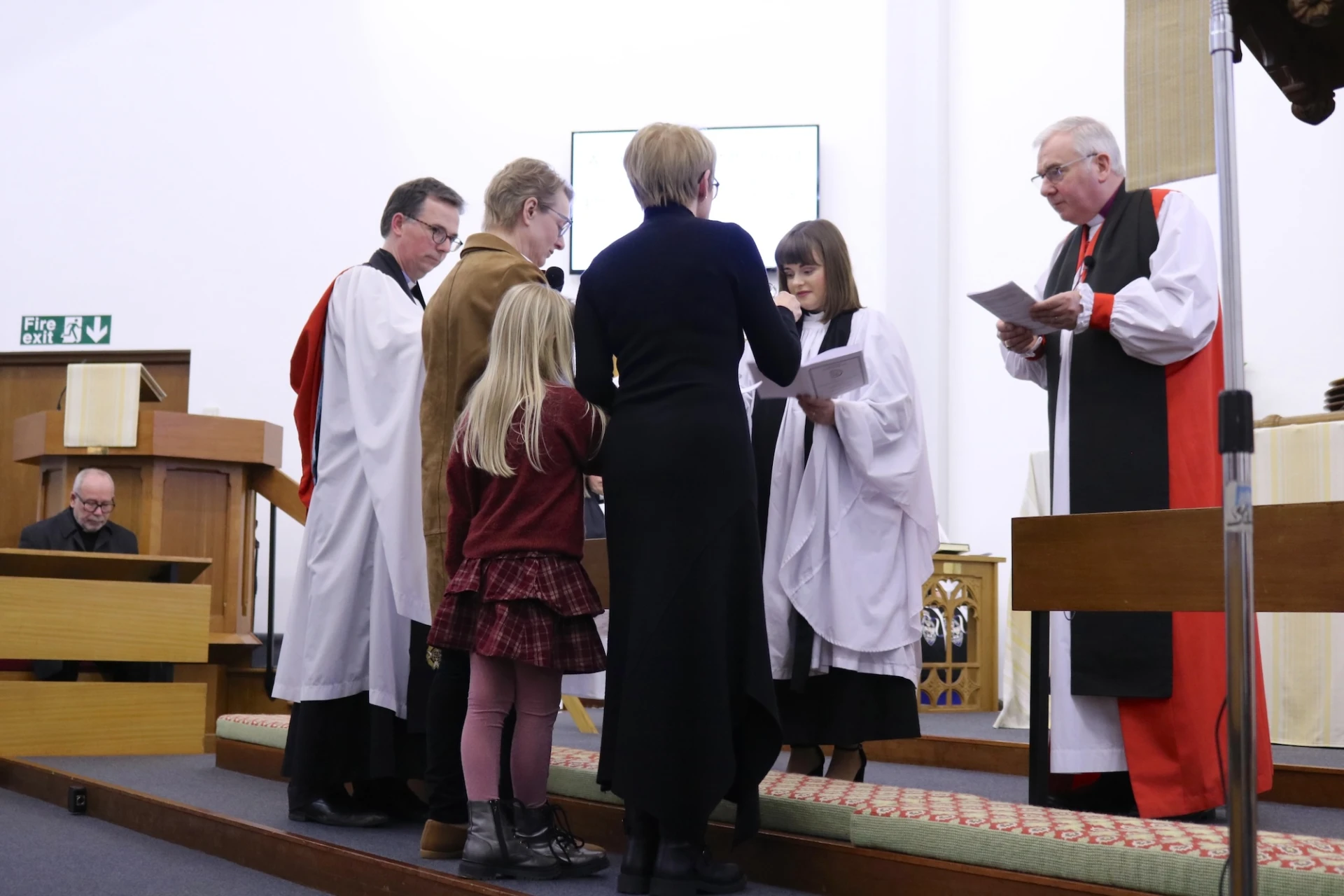 Presentation of bread and wine