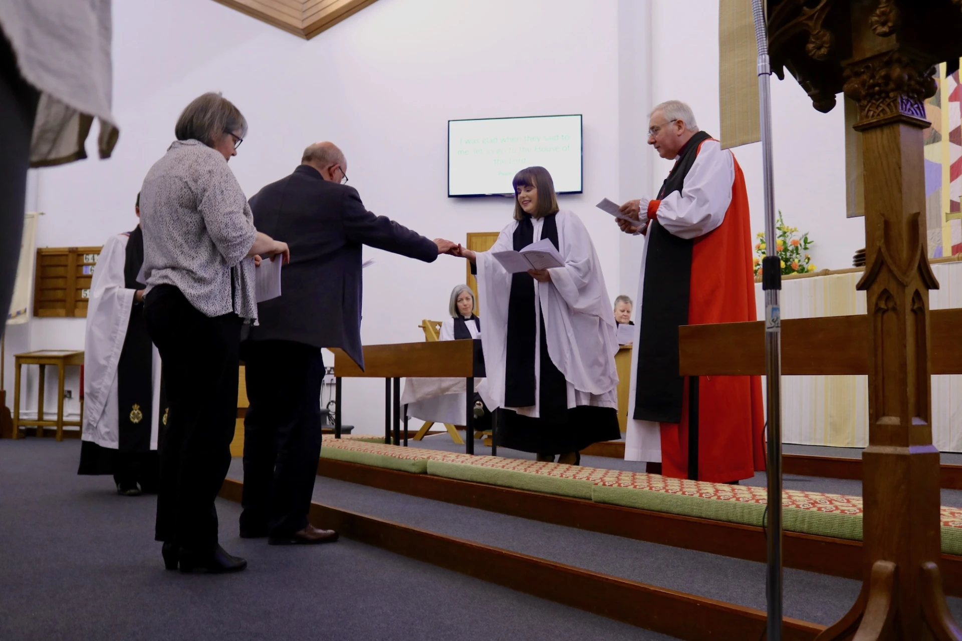 Presentation of keys to the churches
