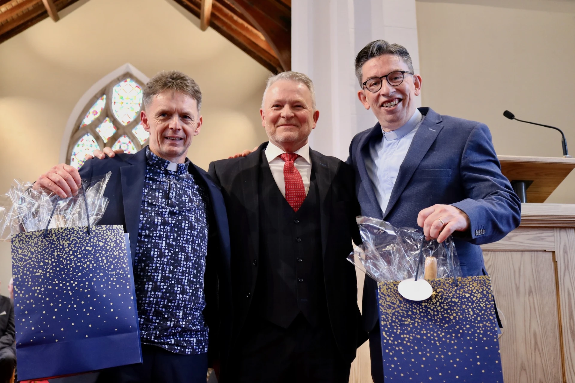 Presentation to Revds Geoff Hamilton and Bryan Martin