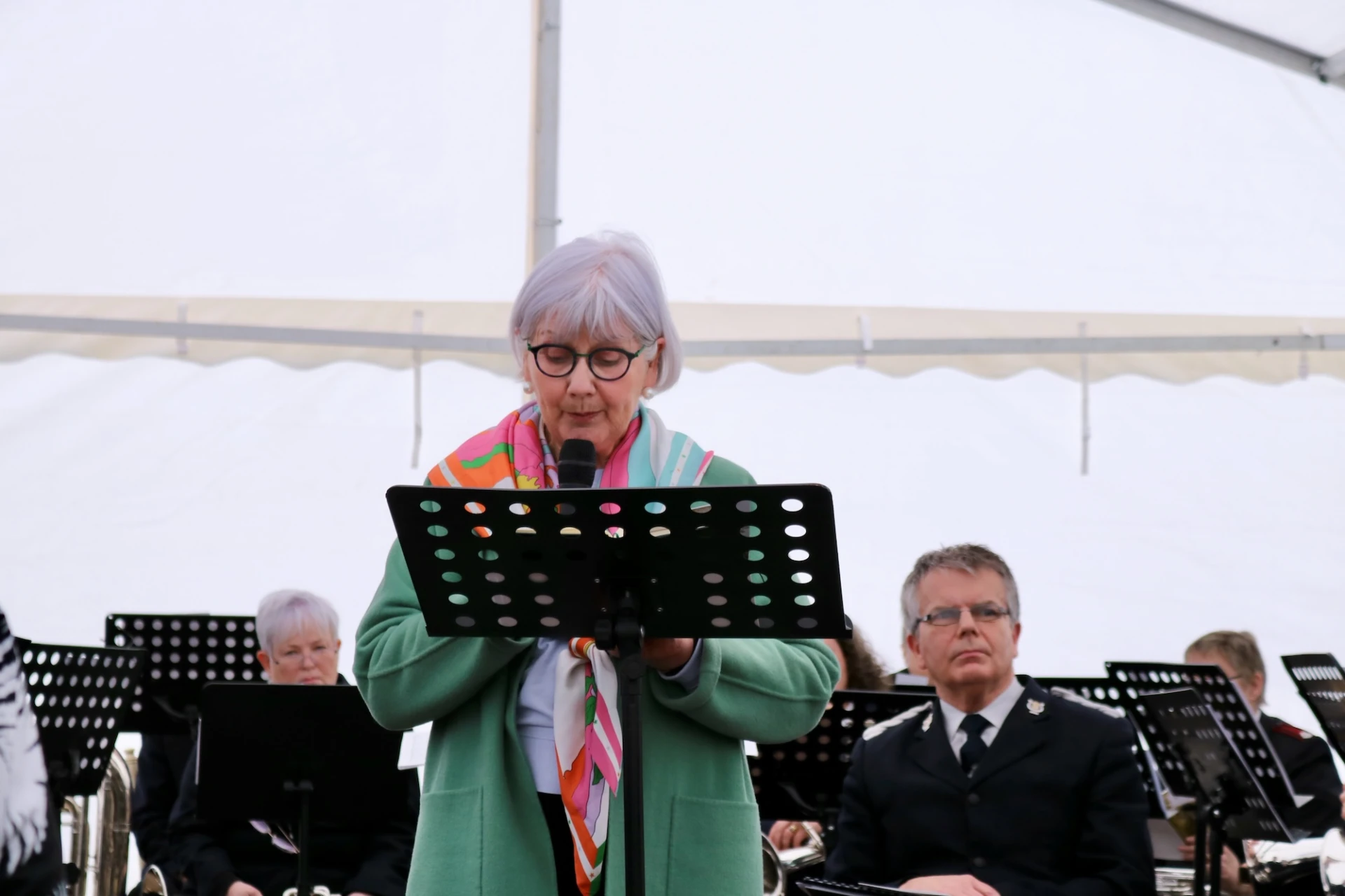Psalm 150 read by Revd Marie Walsh