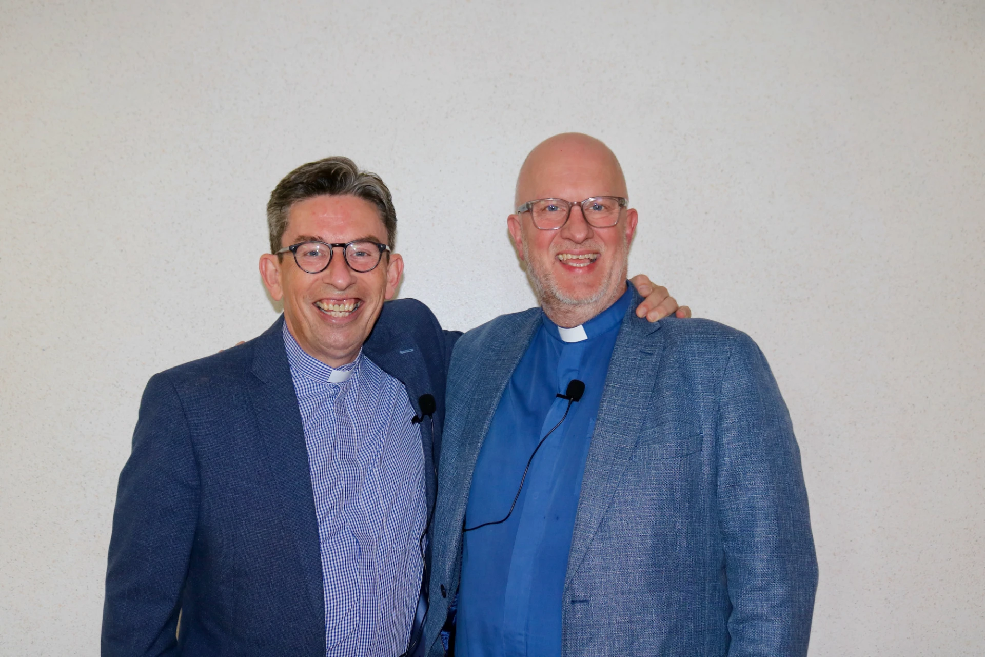 Revd Bryan Martin and Revd Trevor Johnston