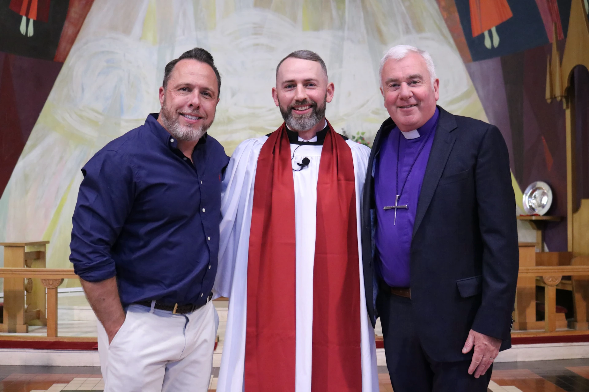Revd Craig Cooney (HOPE Church), Laurence and Bishop David