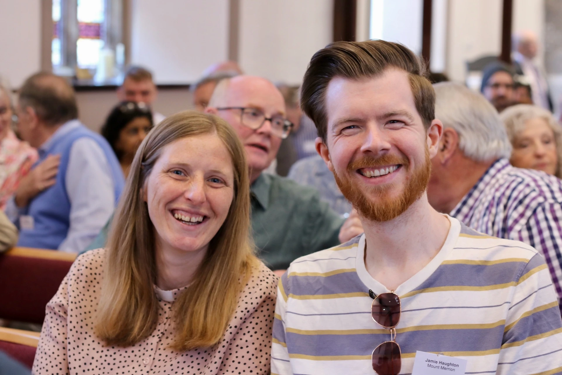 Revd Lucy Burden, Jamie Haughton