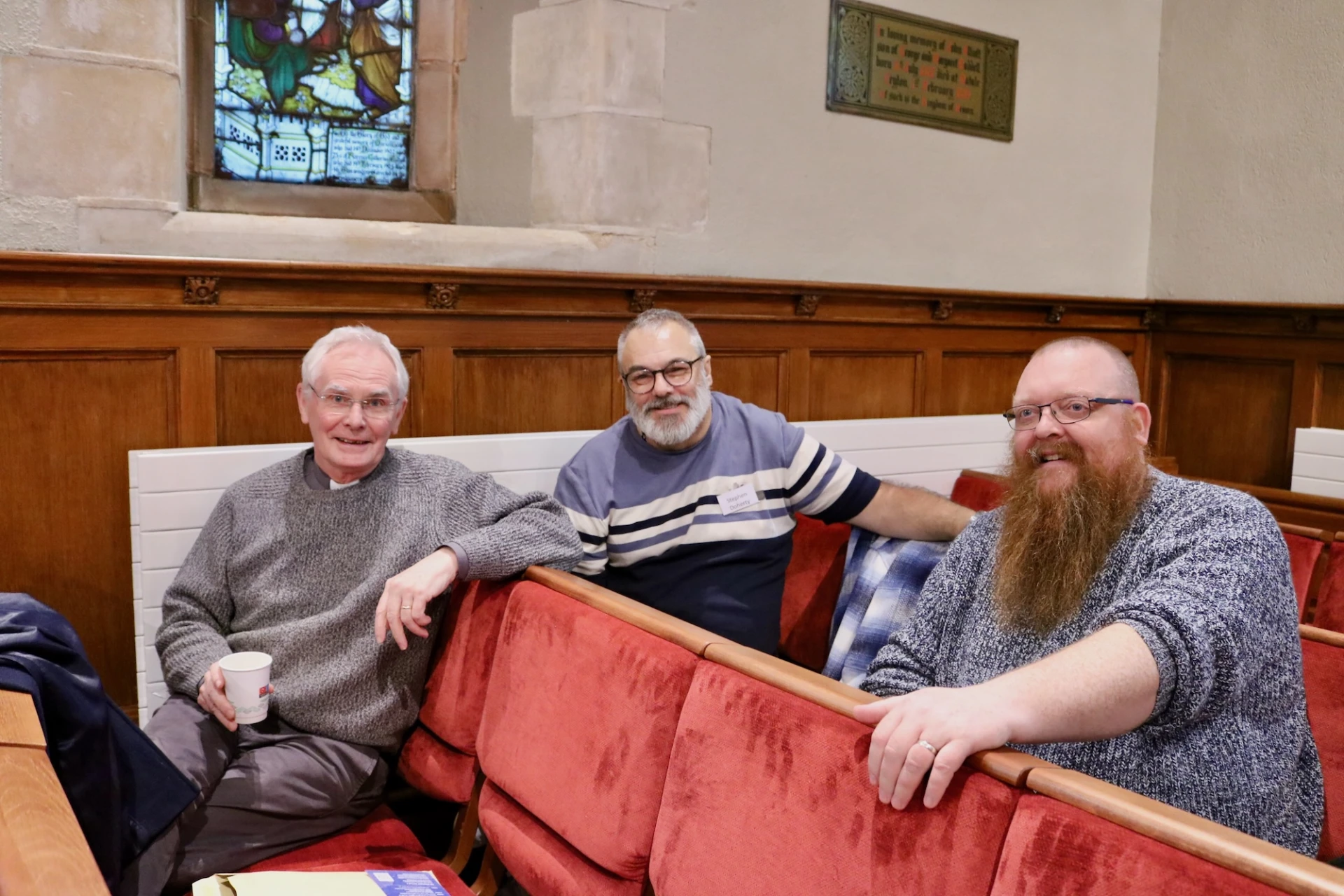 Ronnie Nesbitt, Stephen Doherty and Paul Hawkins