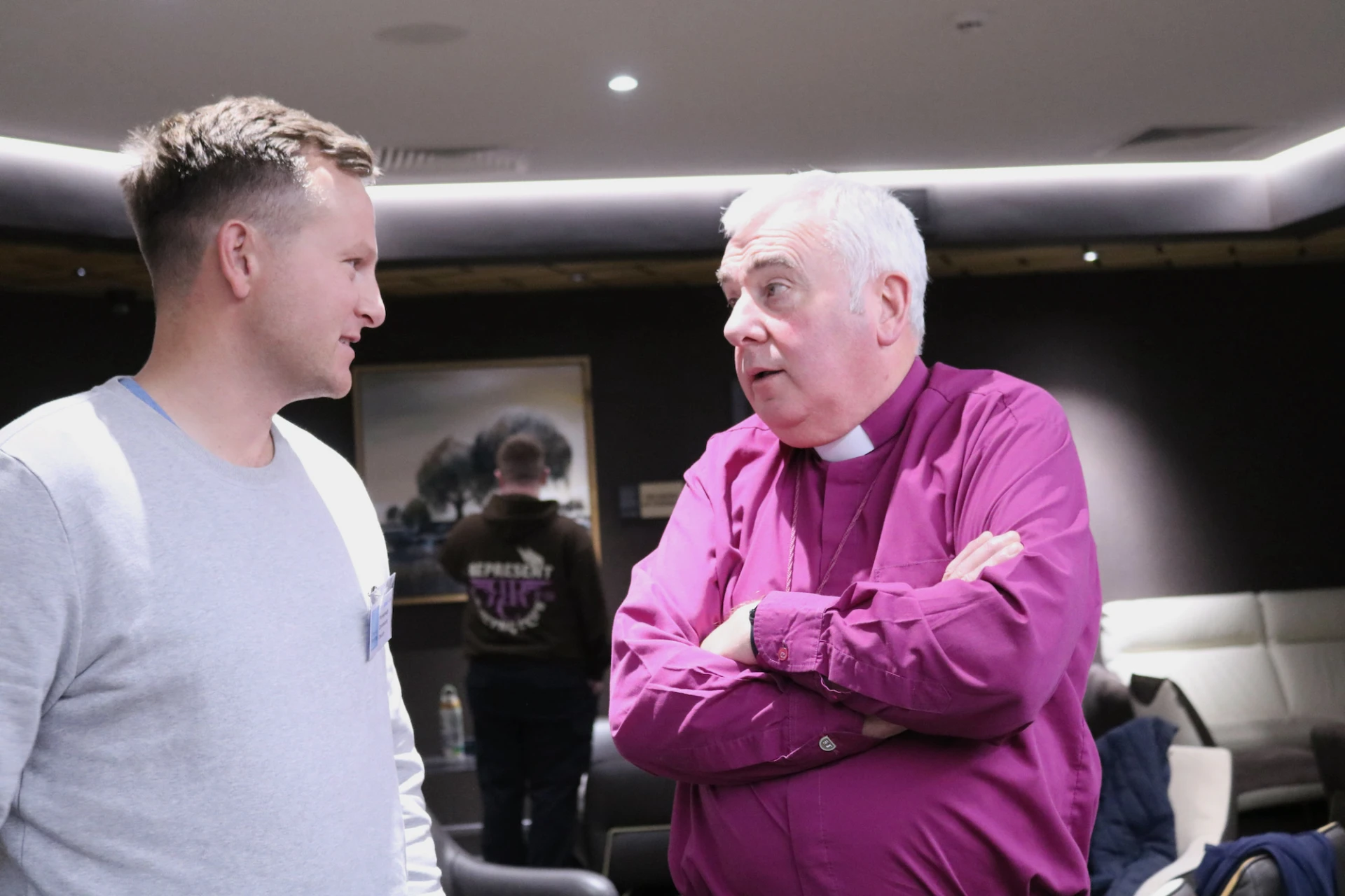 Rory Blake-Knox (Moneyreagh) and Bishop David
