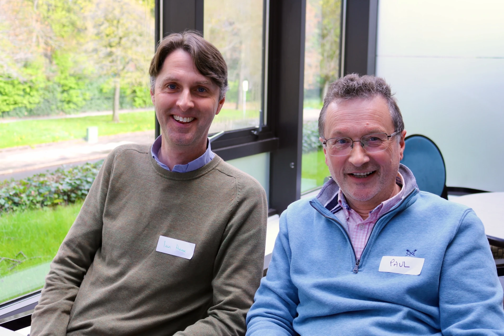Seminar leader, Revd Ian Horner (Meath & Kildare) and Archdeacon Paul Dundas (Connor)
